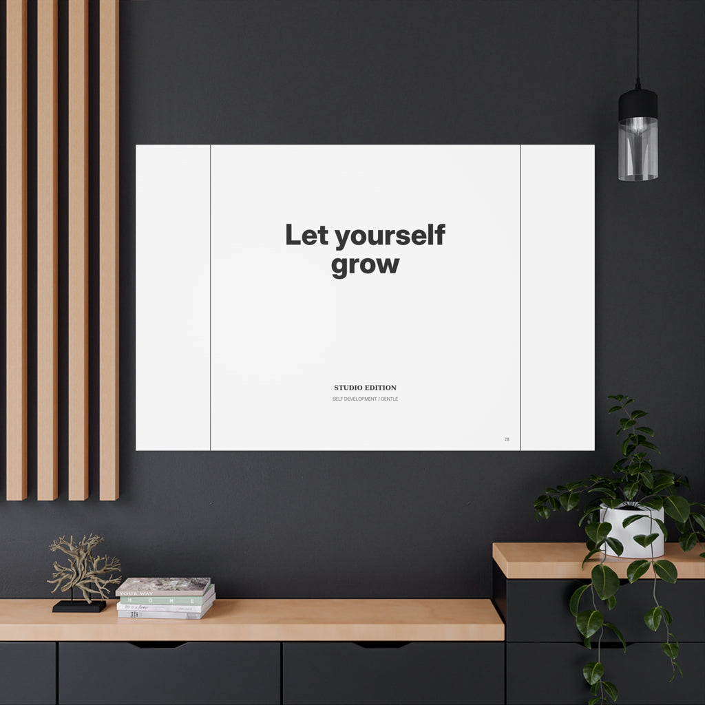 Let Yourself Grow