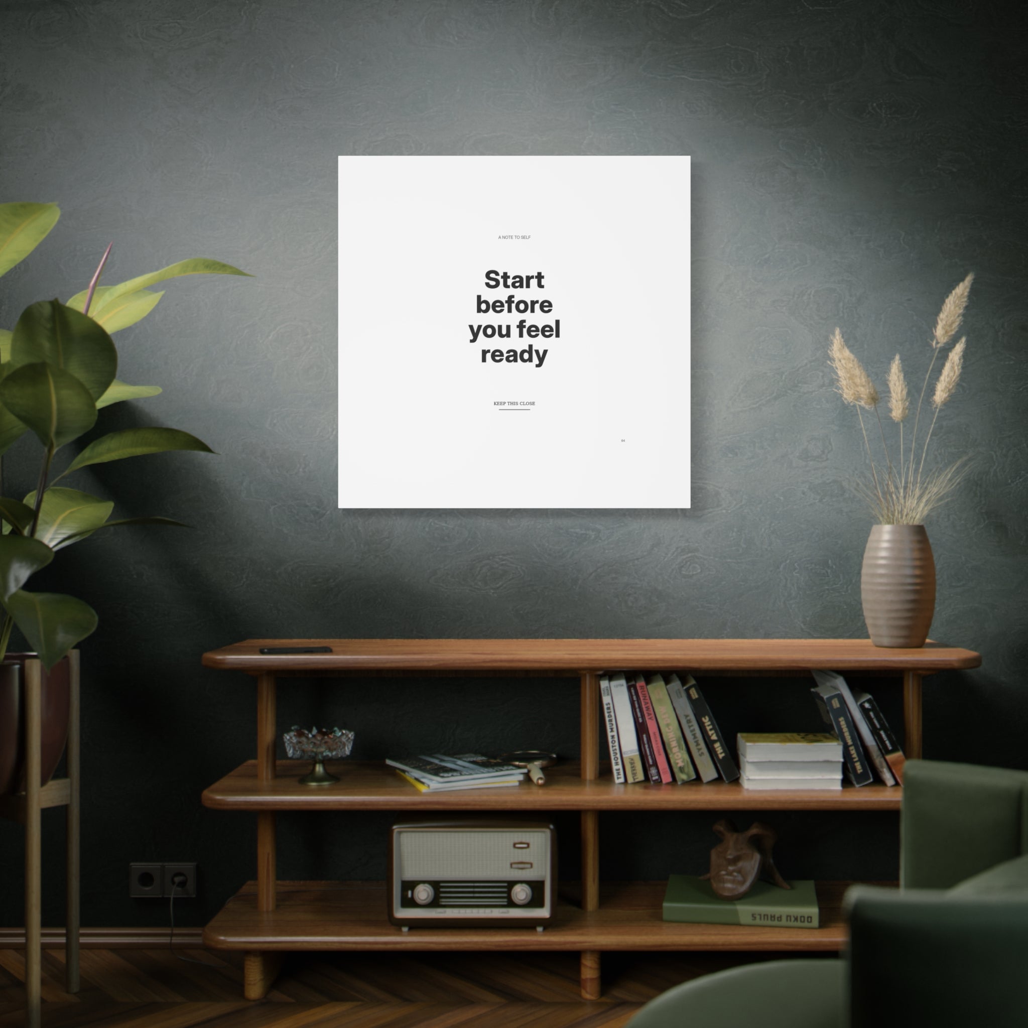 Start Before You Feel Ready