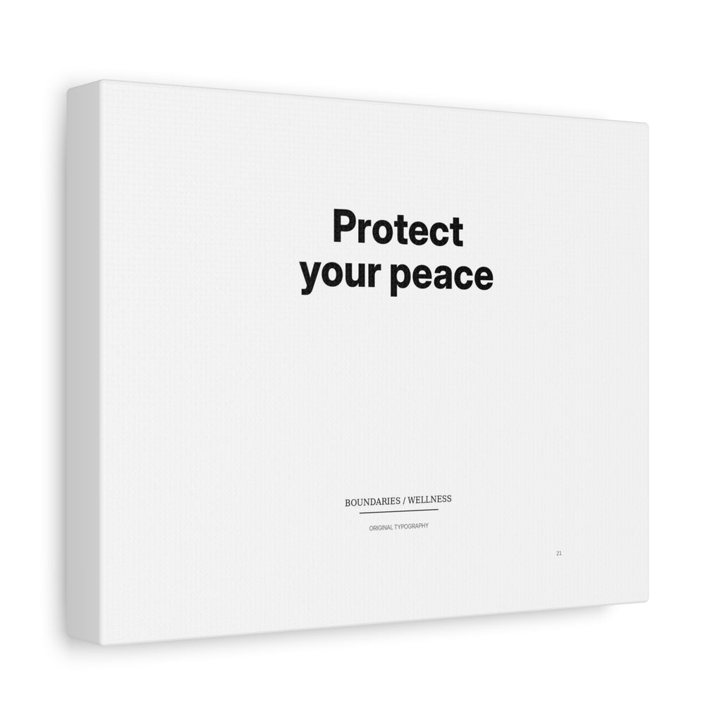 Protect Your Peace