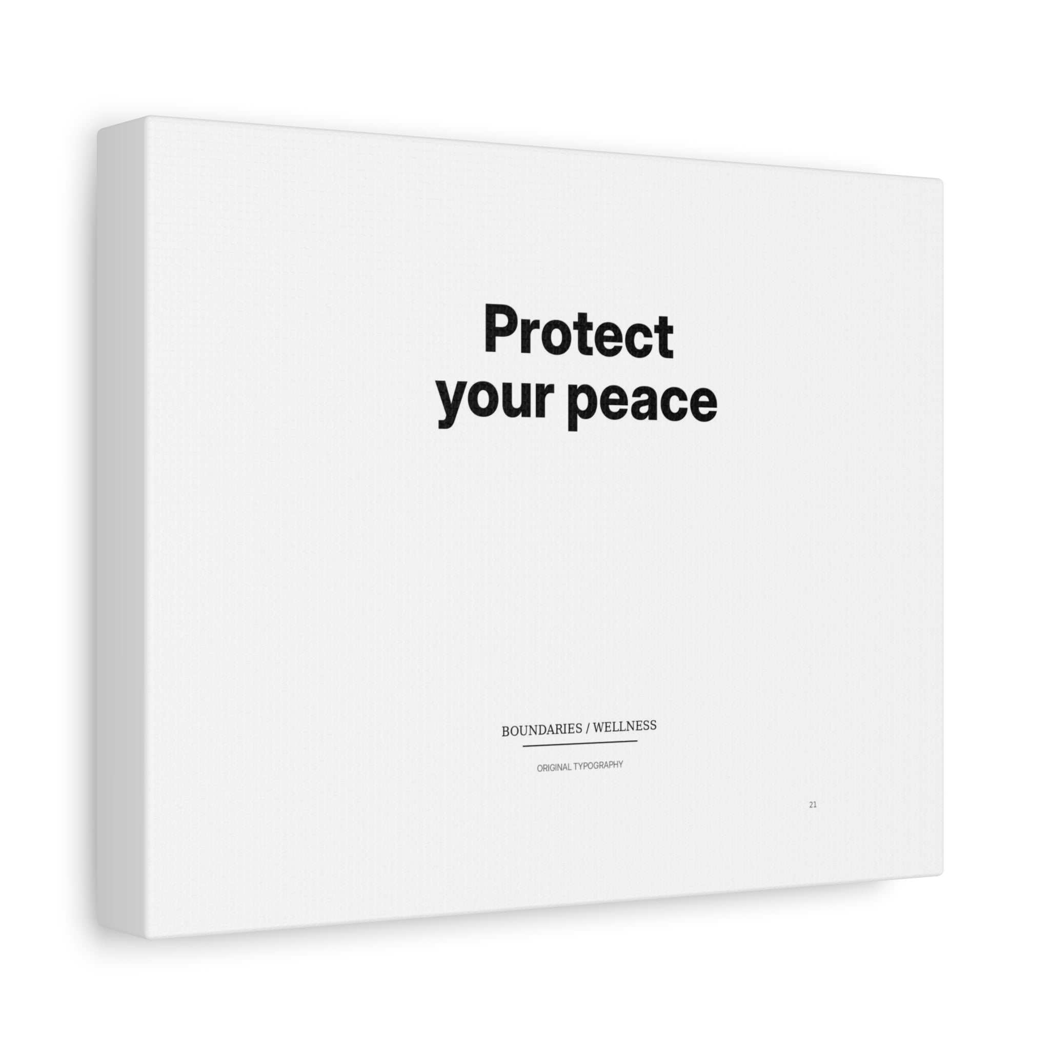 Protect Your Peace