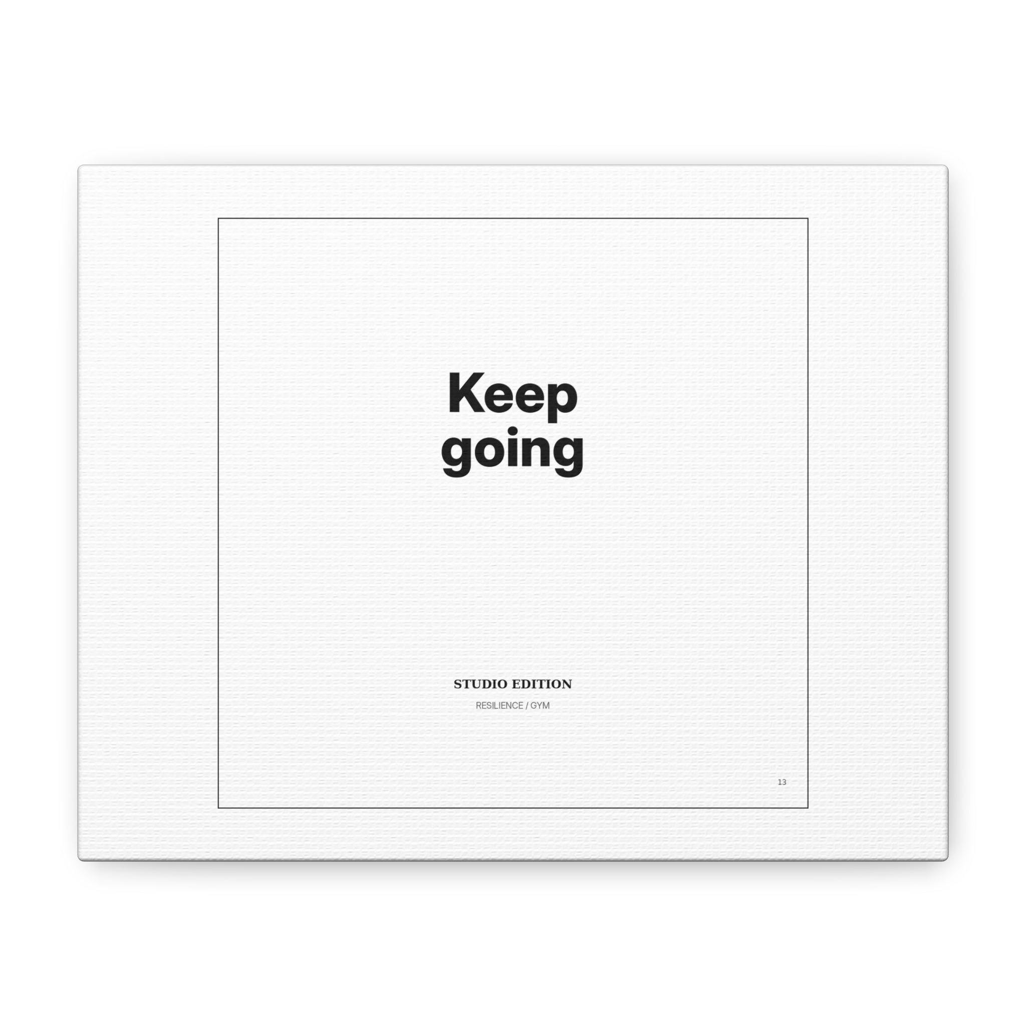 Keep Going