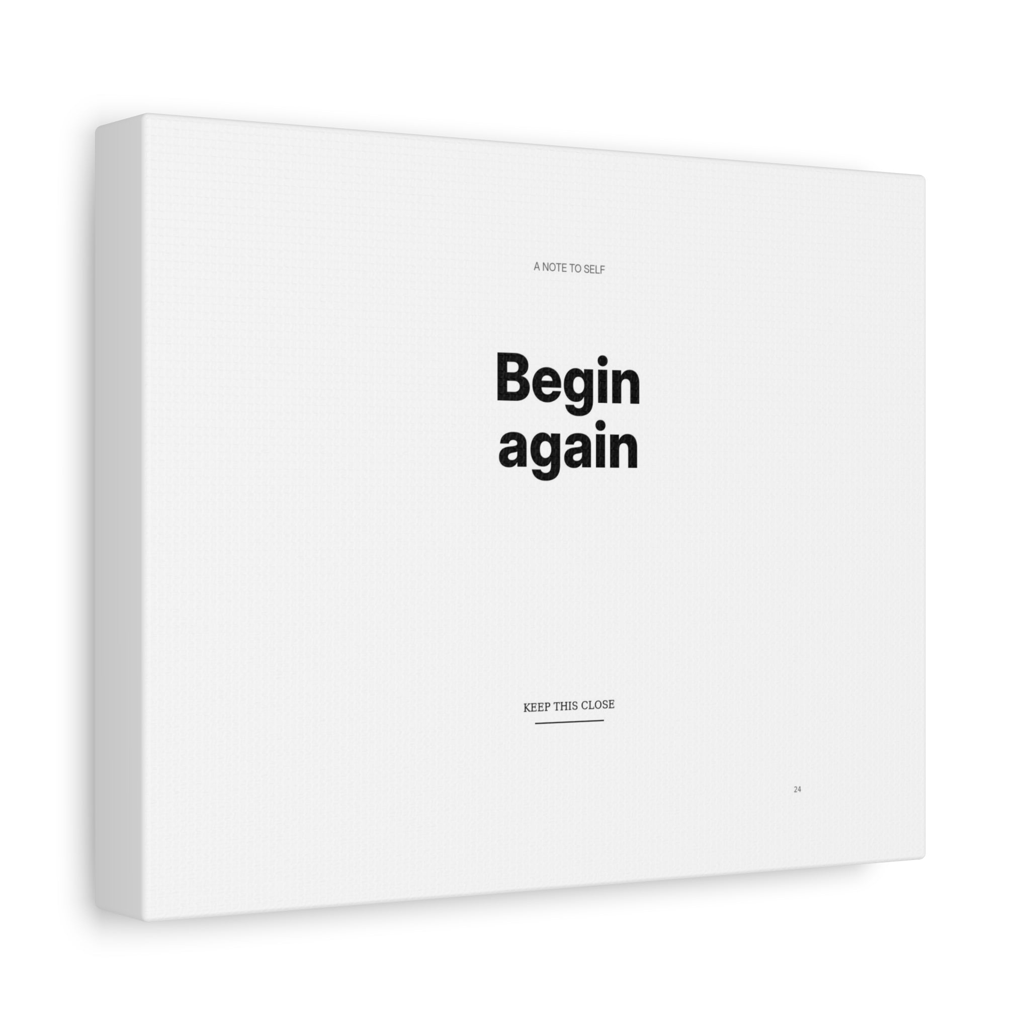 Begin Again