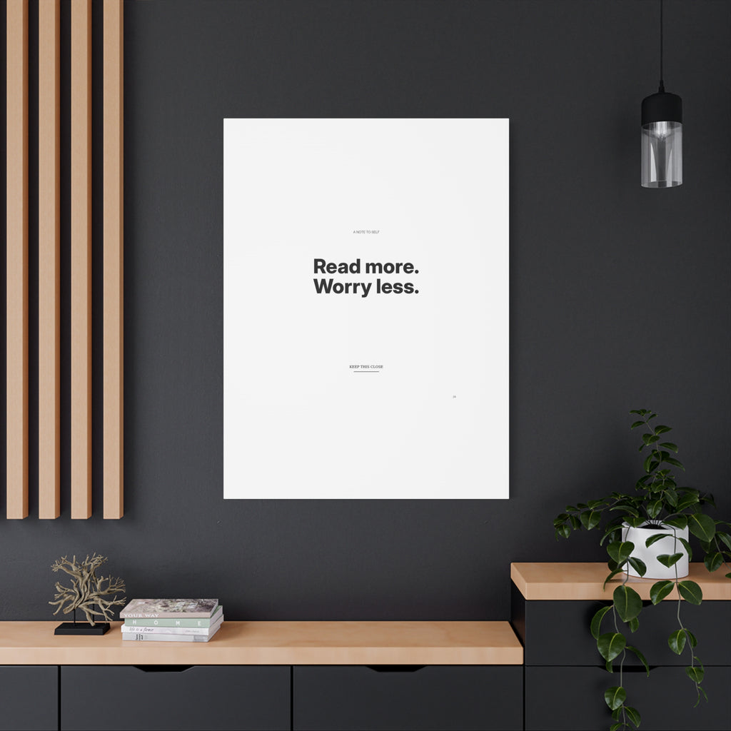 Read More Worry Less