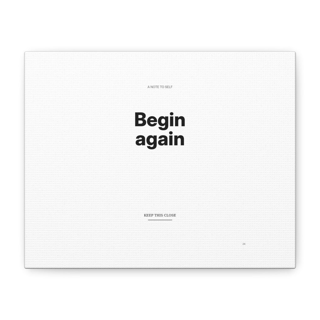 Begin Again