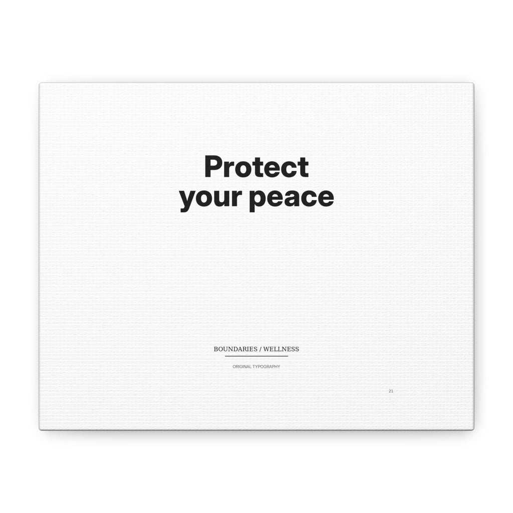 Protect Your Peace
