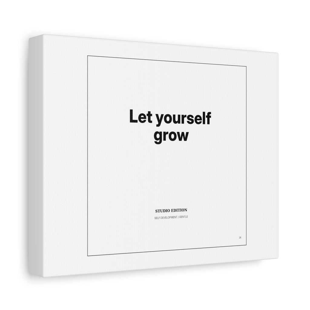 Let Yourself Grow