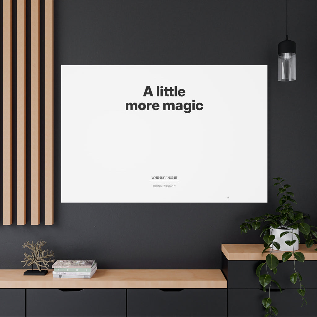 A Little More Magic