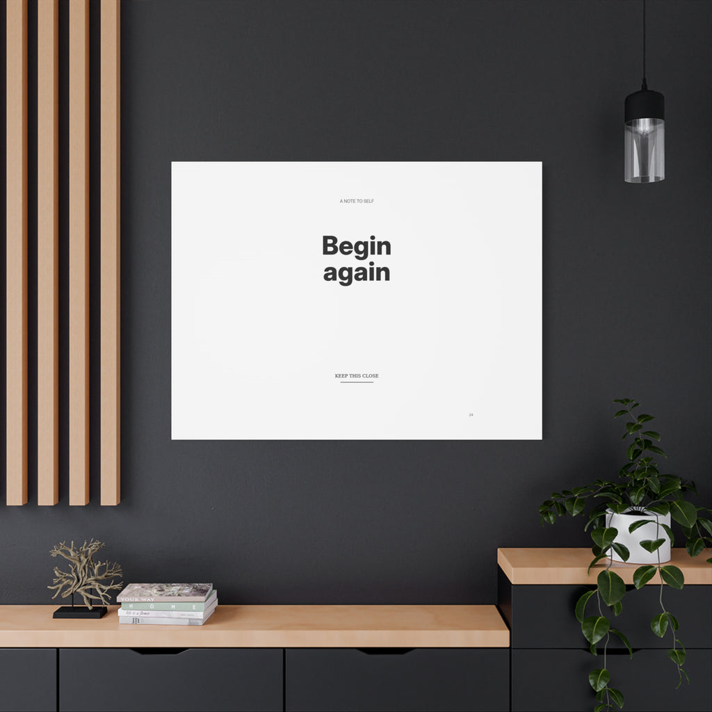 Begin Again
